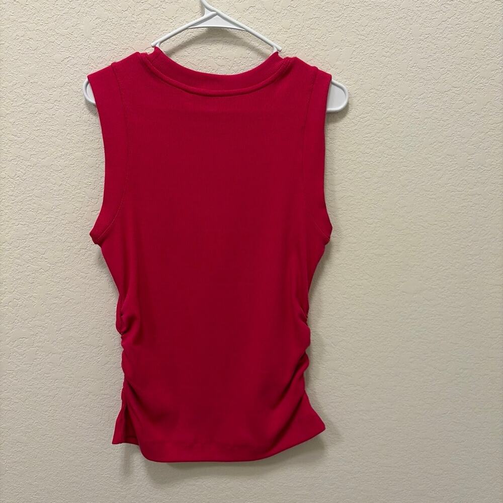 WHBM For Me Ribbed Ruched Side Tank - Picture 5 of 6